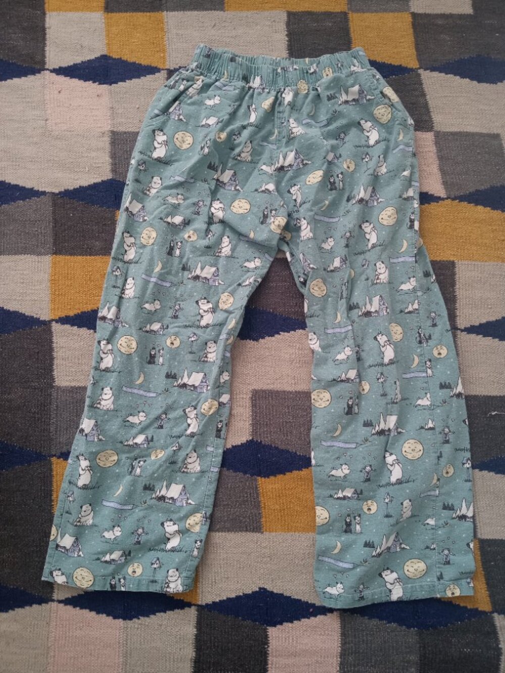 Mutts Patrick McDonnell With You I'm Home Medium Pajama Pants with Pockets